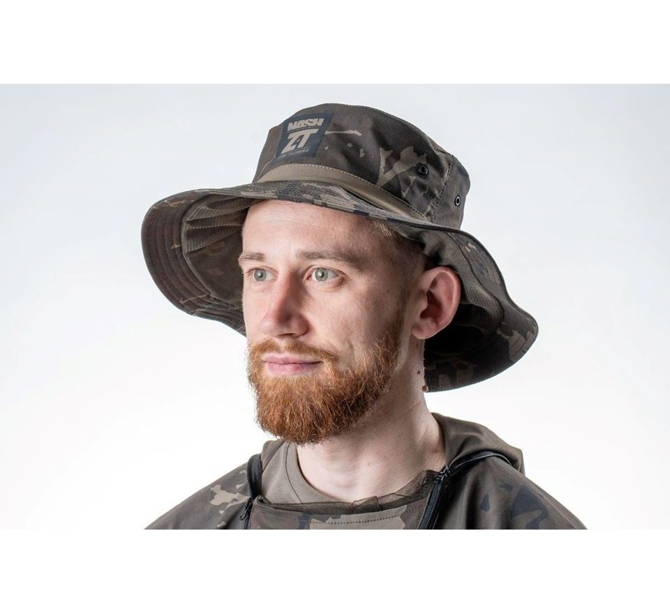 Nash Klobouk ZT Lite Hydra Flex Bush Hat Camo