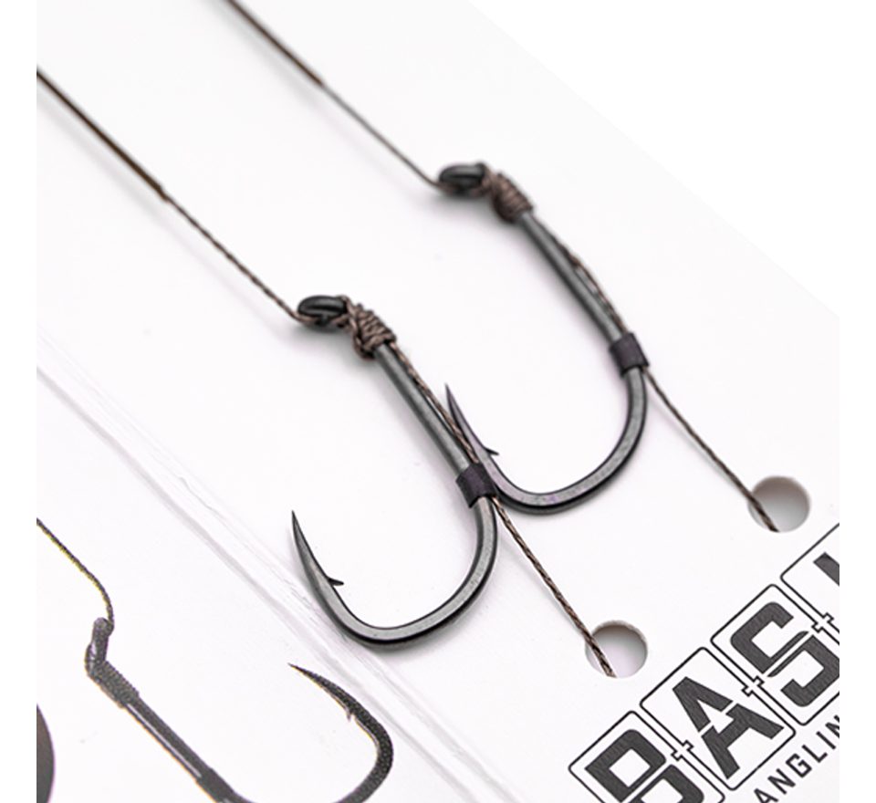 Korda Návazec Basix Hair Rigs Wide Gape 2ks