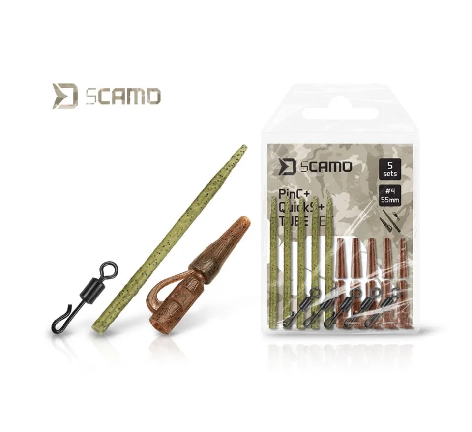 Delphin Set sCAMO PinC + QuickS + Tube 5 setů