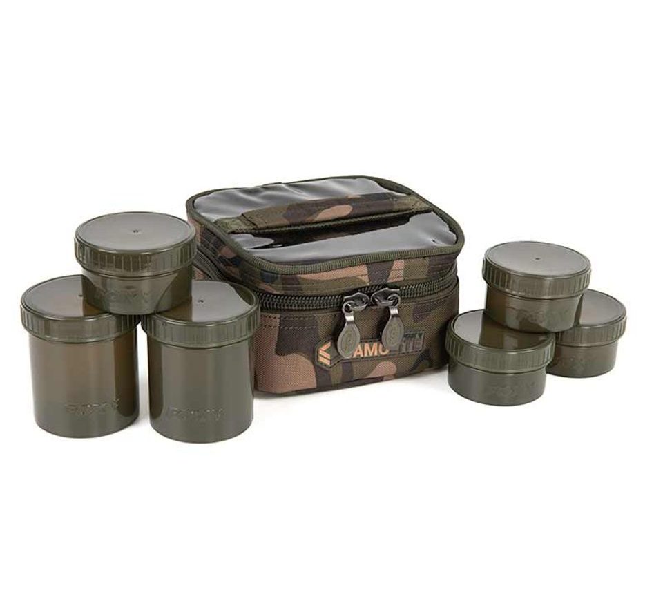 Fox Taška Camolite 6 Pot Hookbait Case