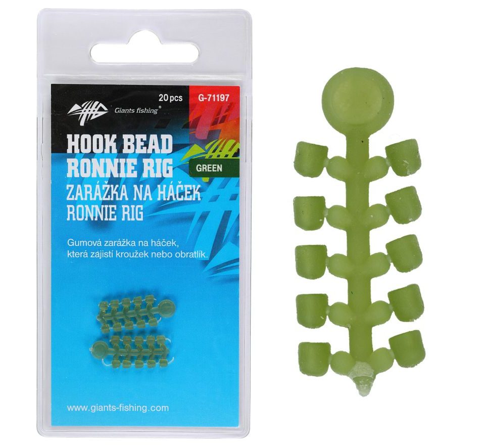 Giants fishing Zarážka na háček Hook Bead for Ronnie Rig 20ks