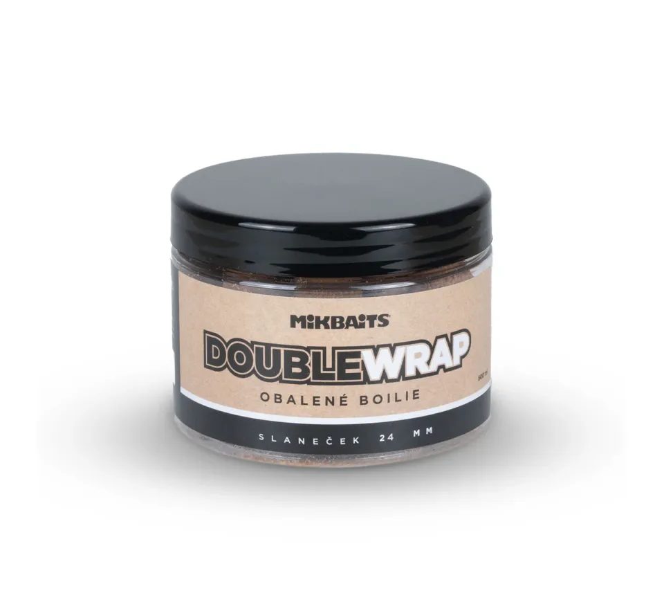 Mikbaits Boilie ManiaQ Double Wrap Sleď 500ml