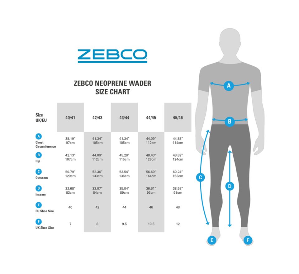 Zebco Prsačky Trophy Neoprene Wader