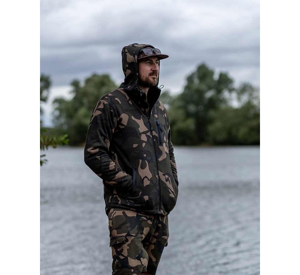 Fox Mikina Camo Full Zip Prem Sherpa 310 Hoodie