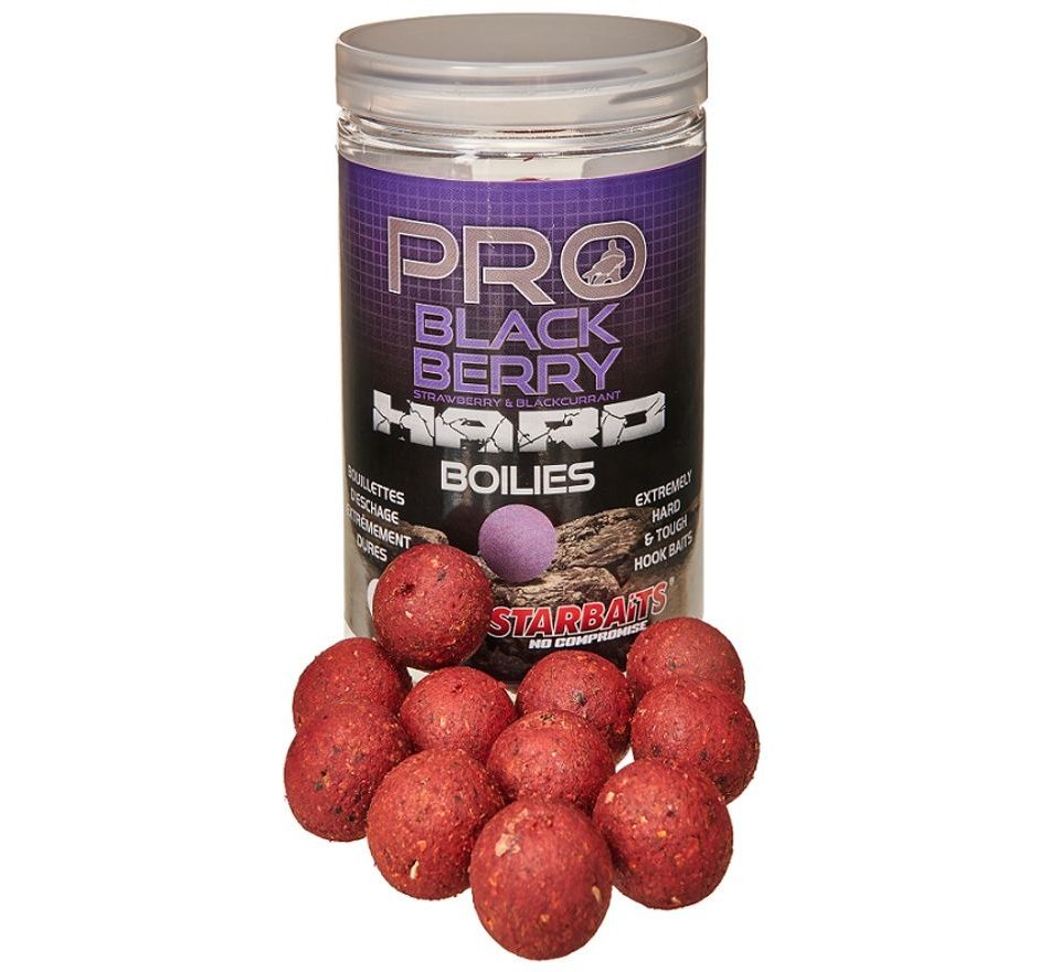 Starbaits Boilie Hard Pro Blackberry 200g