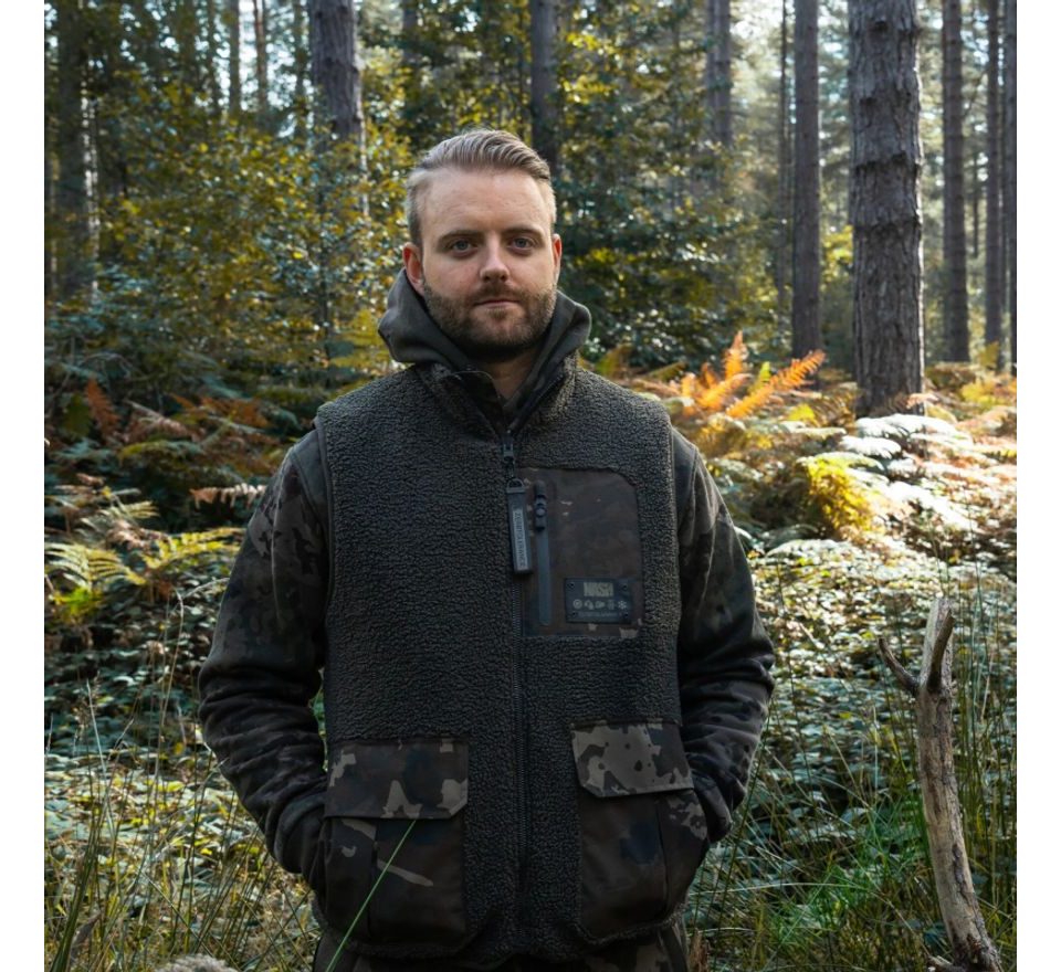 Nash Vesta ZT Sherpa Fleece Reversible Body Warmer