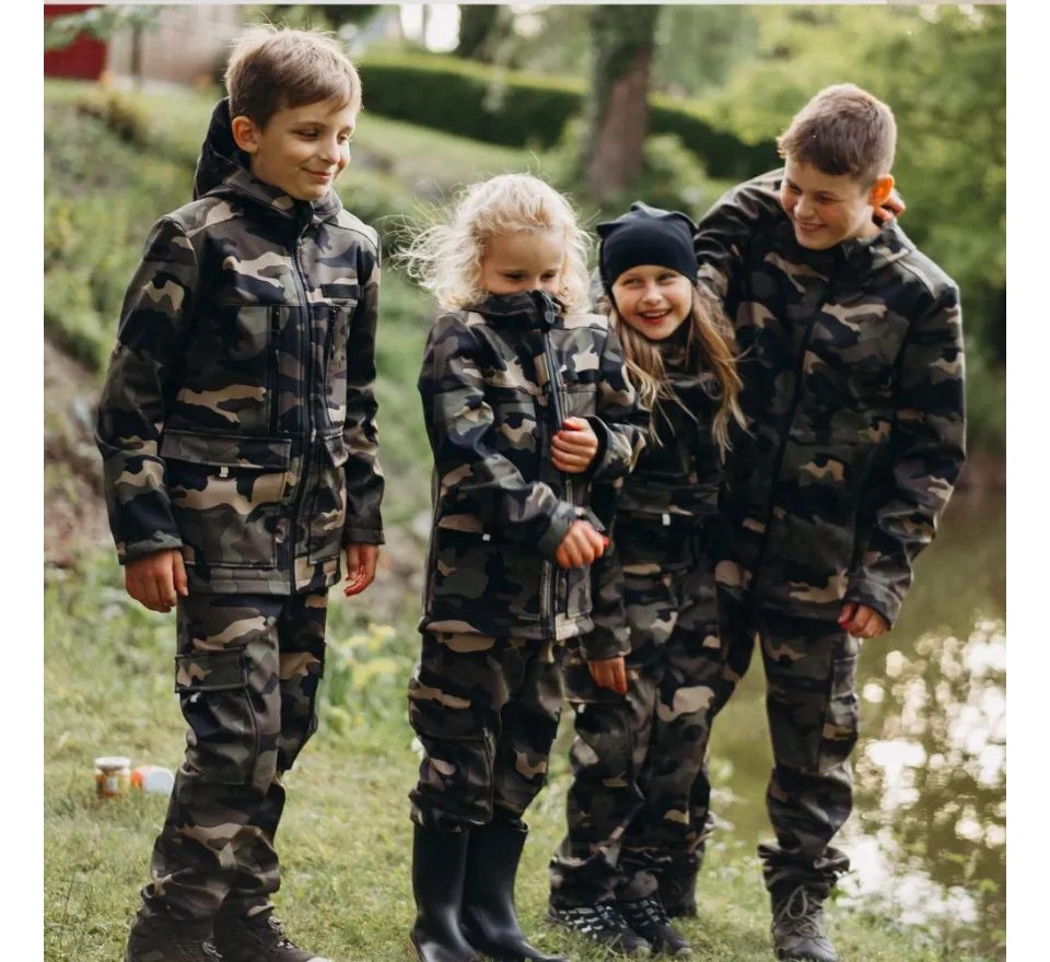 Šijeme srdcem Bunda Softshell V kapse celý revír