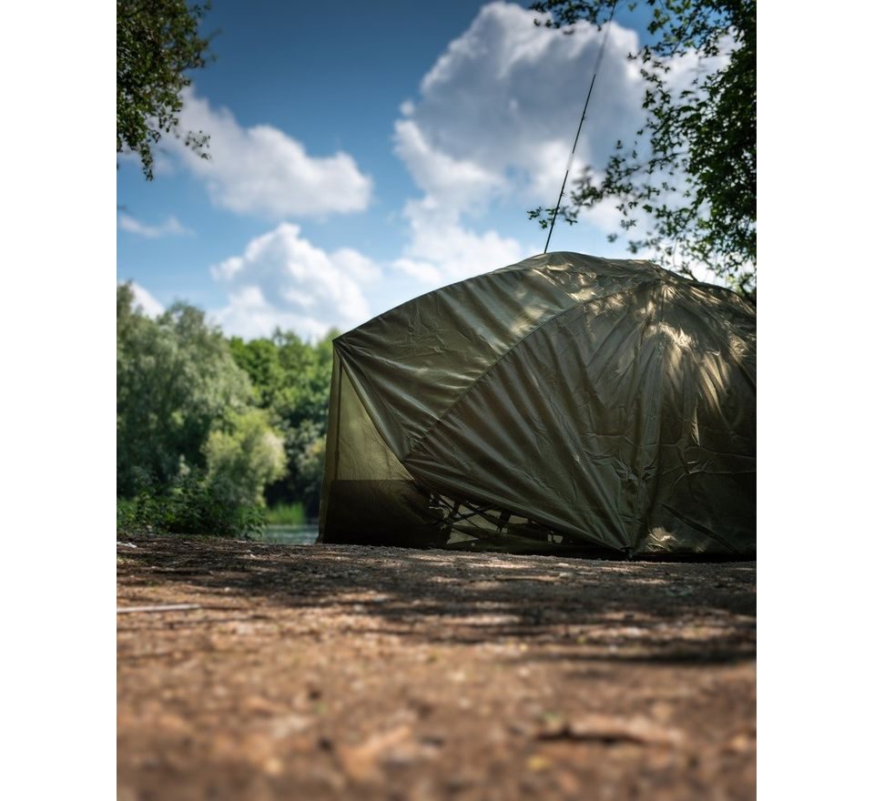 Fox Moskytiéra k Dáždniku 60" Khaki Mozzy Mesh