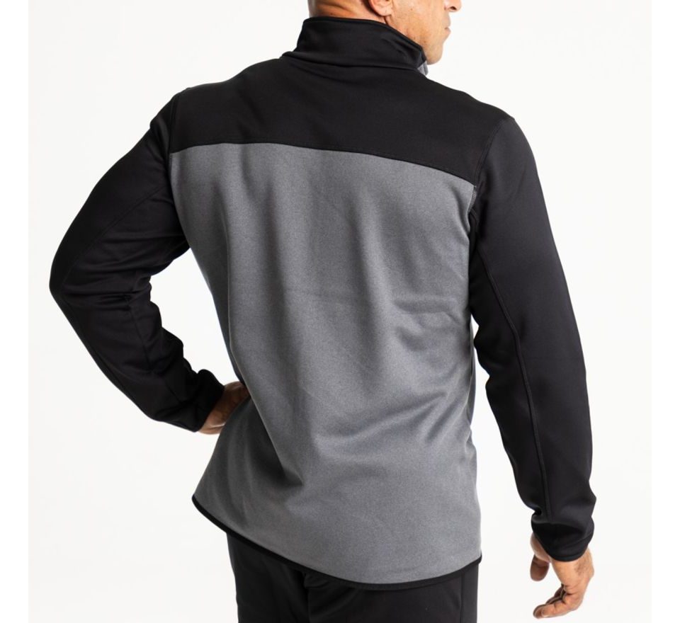 Adventer & fishing Hriaca mikina Prostretch Steel & Black