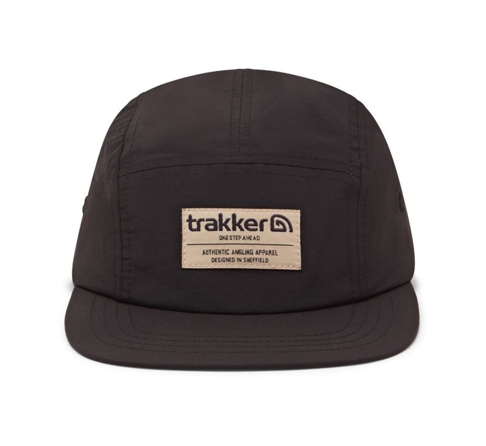 Trakker Šiltovka 5 Panel Black Cap