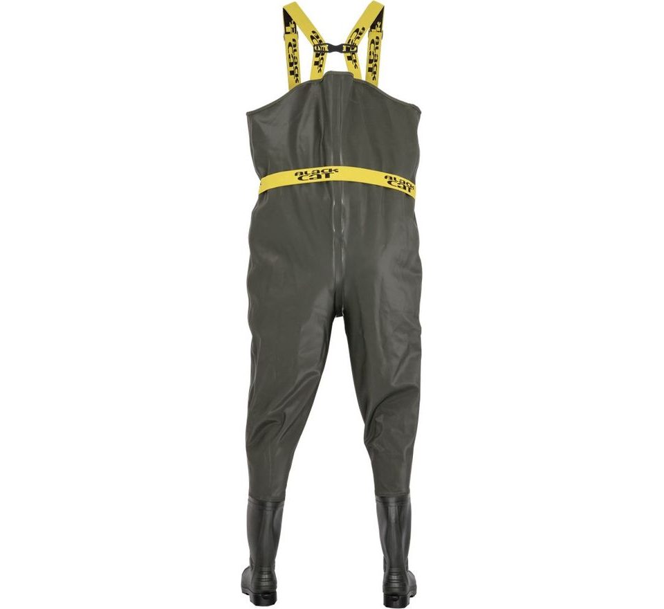 Black Cat Prsačky Green Booted Waders