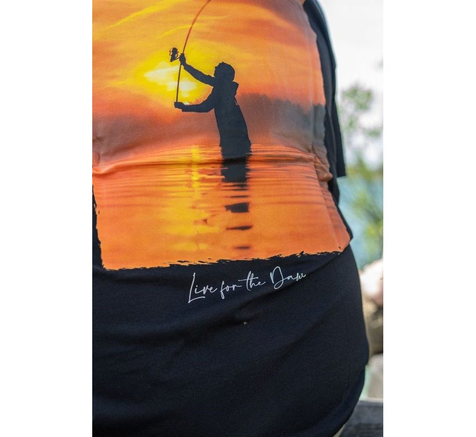 Korda Tričko Sunrise Tee Black