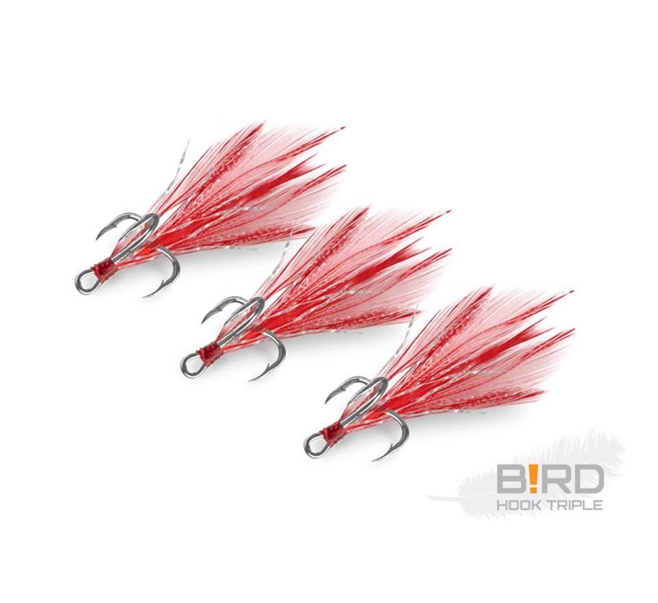 Delphin Trojháčik B!RD Triple Hook 3ks
