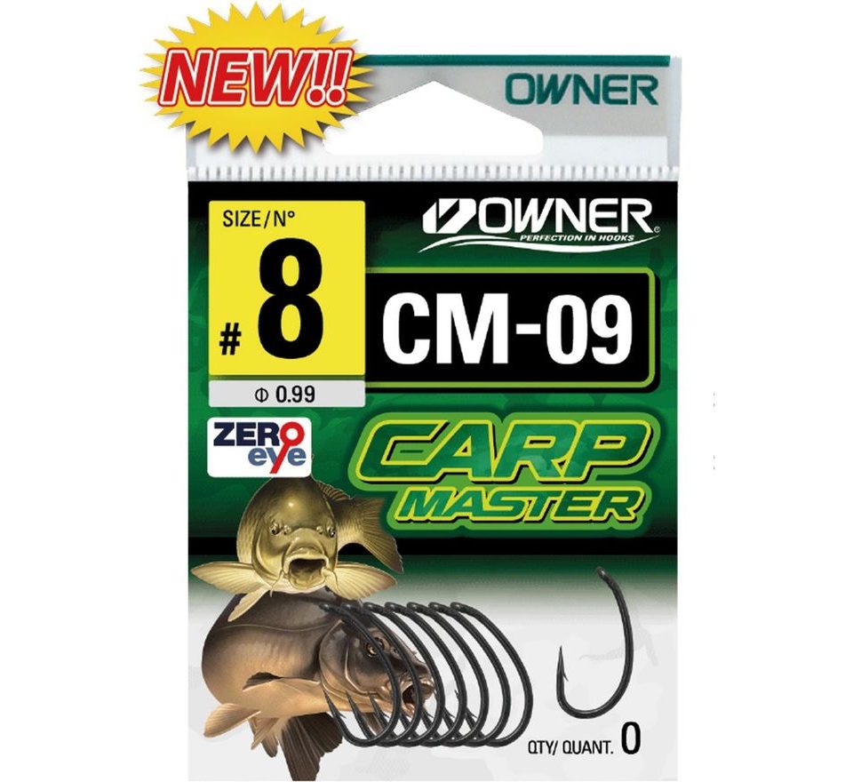 Owner Háčky CM-9 Curve Shank