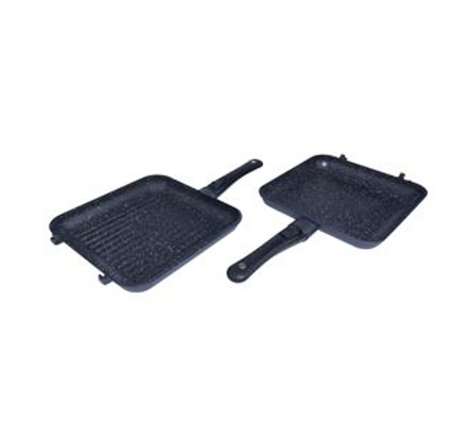 RidgeMonkey Panvica Connect Pan & Griddle XXL Granite Edition