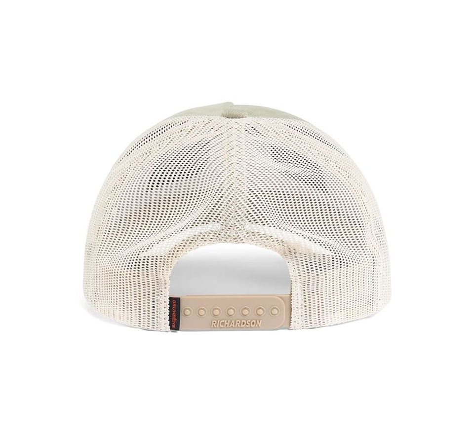 Grundéns Šiltovka Cord Wordmark Trucker Light Olive O/S