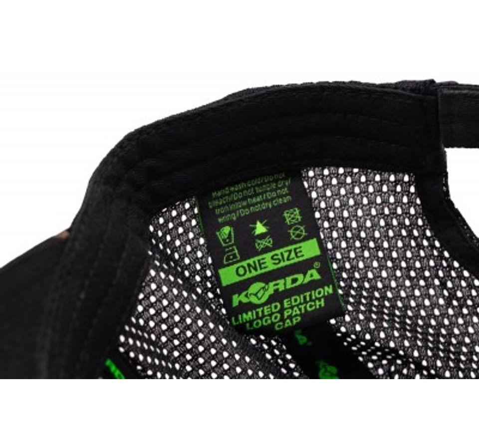 Korda Kšiltovka Logo Patch Dark Kamo