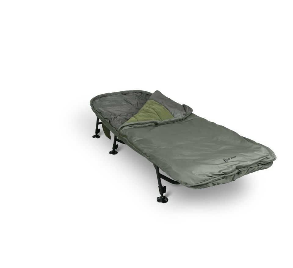 Sonik Lehátko se spacákem Bank-Tek 5 Season Sleep System Wide