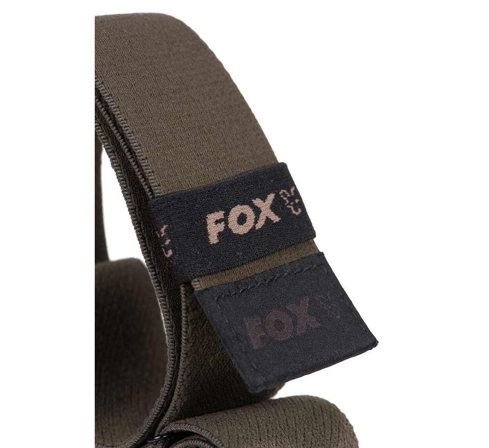 Fox Opasok Elastický Khaki Pásik