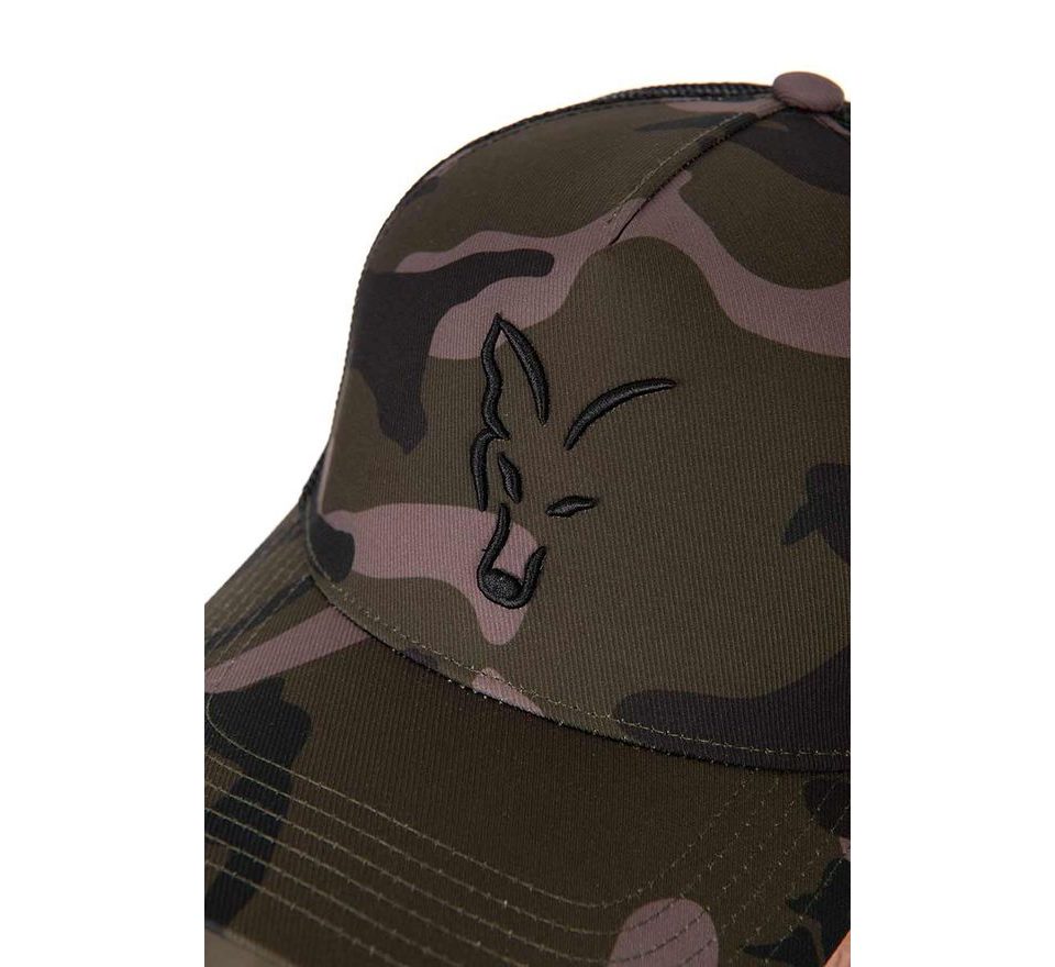 Fox Kšiltovka Black Camo Trucker