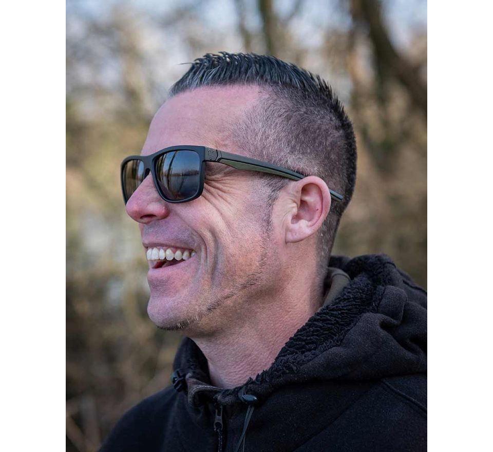 Fox Polarizační Brýle Collection Green Black Shades Grey Lens