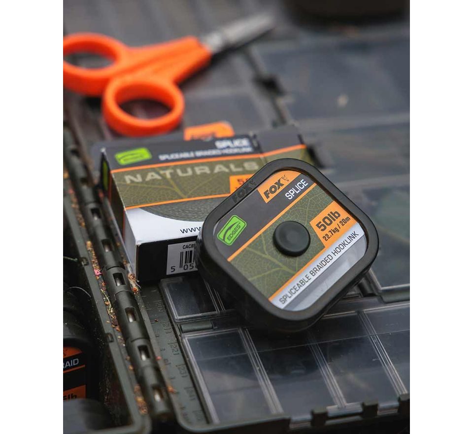 Fox Náväzcová šnúra Edges Naturals Splice Hooklength 50lb 20m
