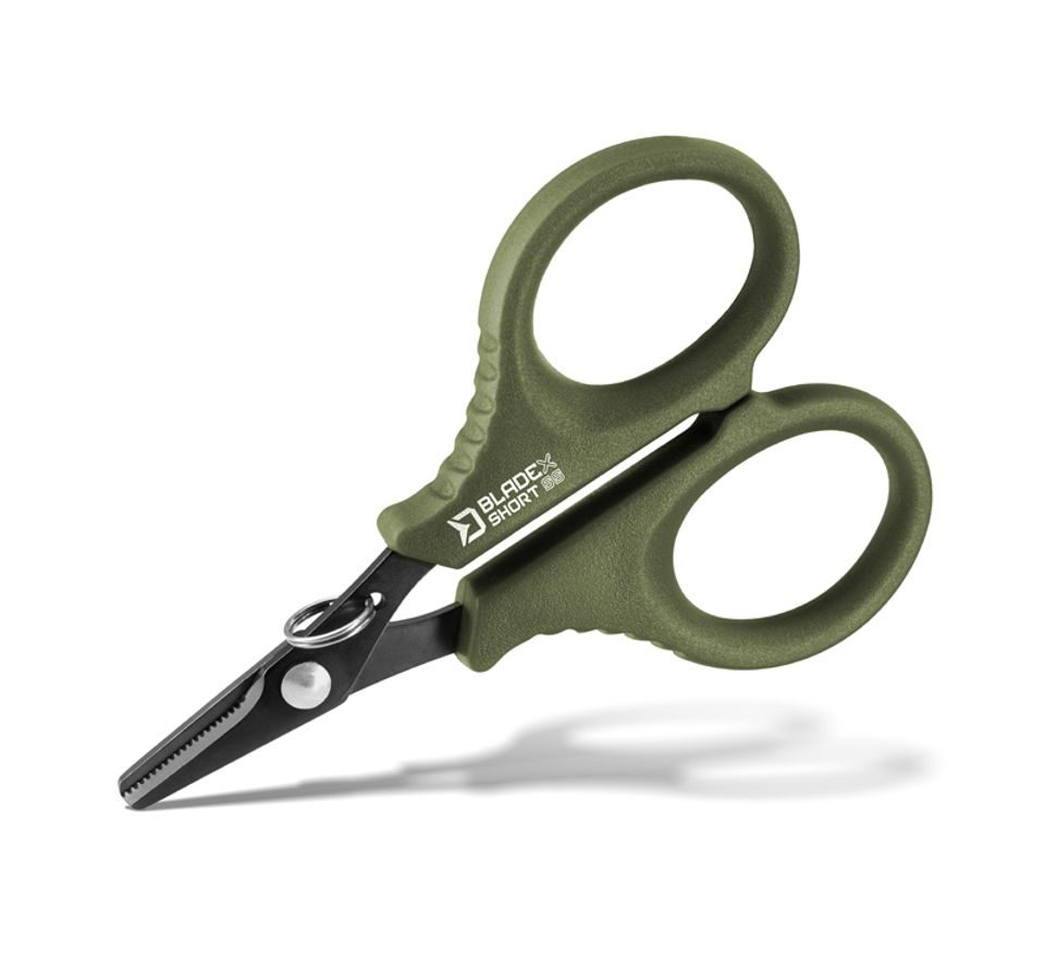 Delphin Nůžky s vroubky BladeX Short SS 9,5cm