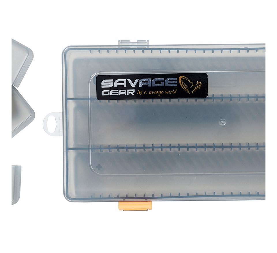 Savage Gear Krabičky Flat Lure Box Smoke Kit 2ks