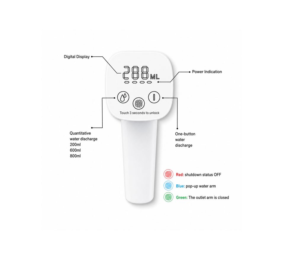 Holdcarp Pumpa Digital Rechargeable Tap