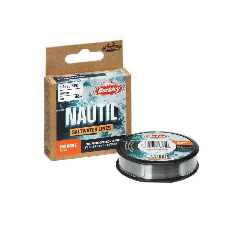 Berkley Fluorocarbon Nautil Inshore Fluorocarbon Clear 50m