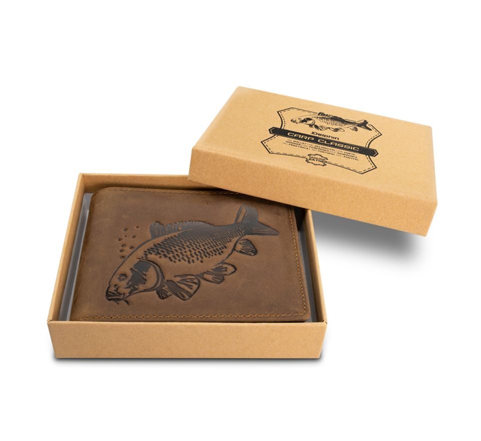 Delphin Kožená peněženka Carp Classic