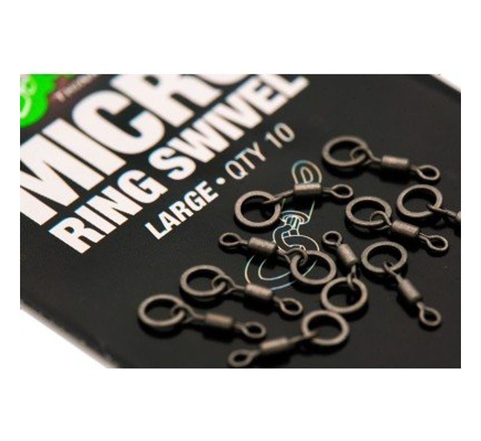 Korda Obratlík s kroužkem Micro Ring Swivel 10ks