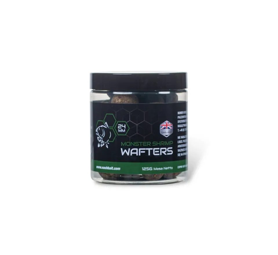Nash Vyvážené Boilie Wafters Monster Shrimp