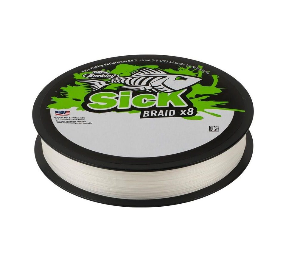 Berkley Šnúra Sick Braid Biela 150m