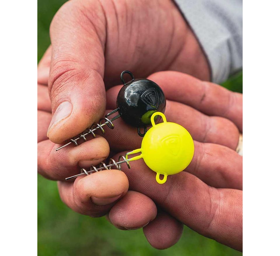 Fox Rage Jigová Hlavička Pelagic Screws UV Green Pumpkin
