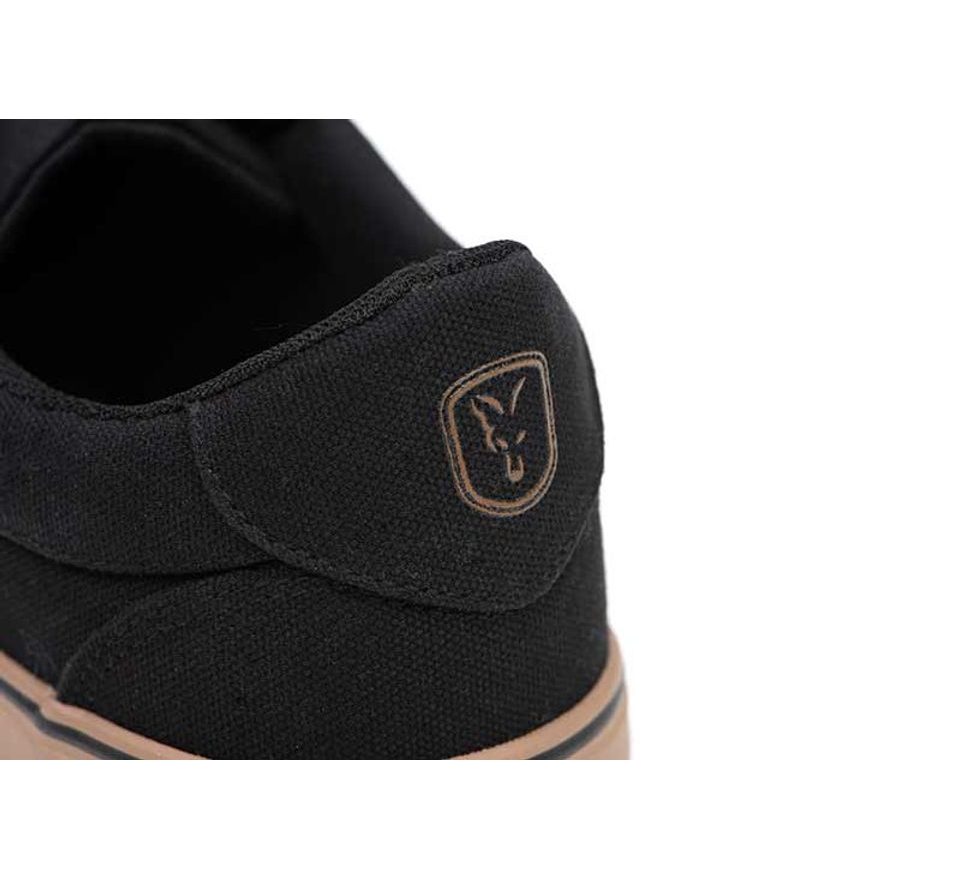 Fox Boty Black Canvas Shoe