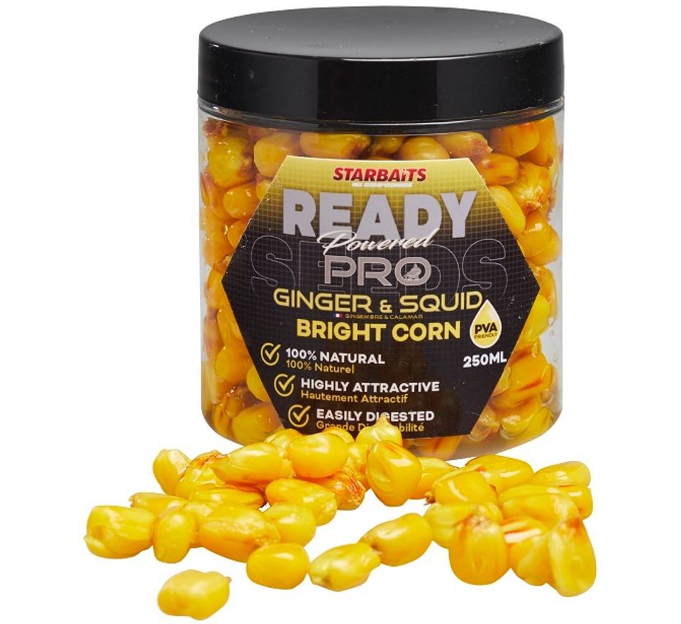 Starbaits Kukuřice Bright Ready Seeds Pro 250ml