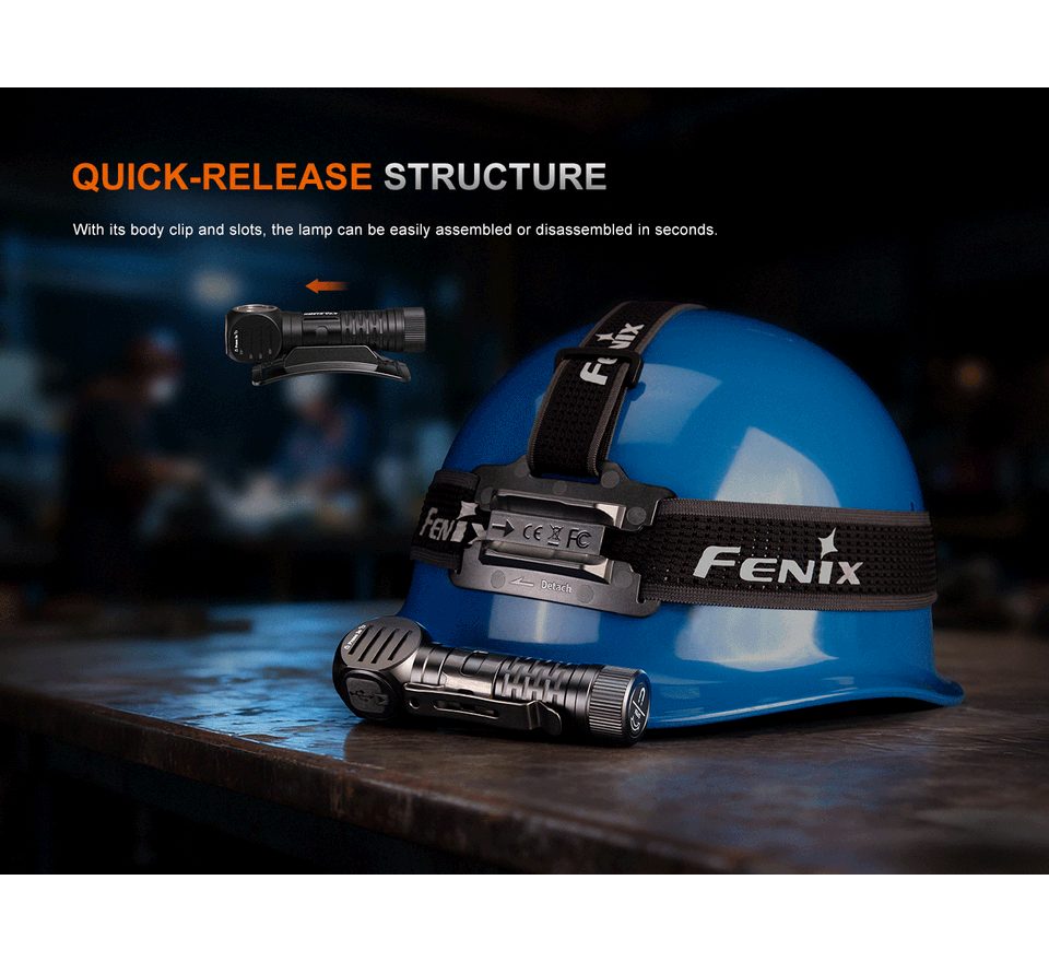 Fenix Nabíjecí čelovka HM61R Amber V3.0