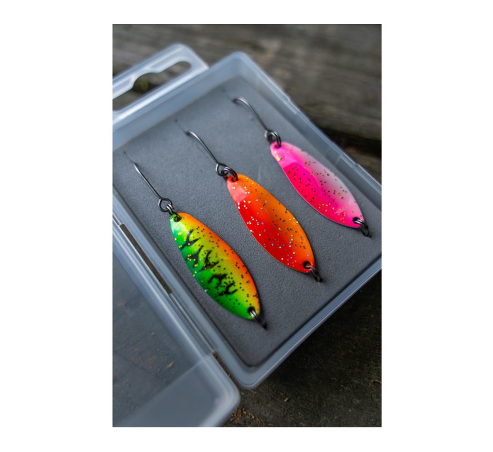 Zebco Plandavka Target Fish Trout UL Spoon Set 3ks