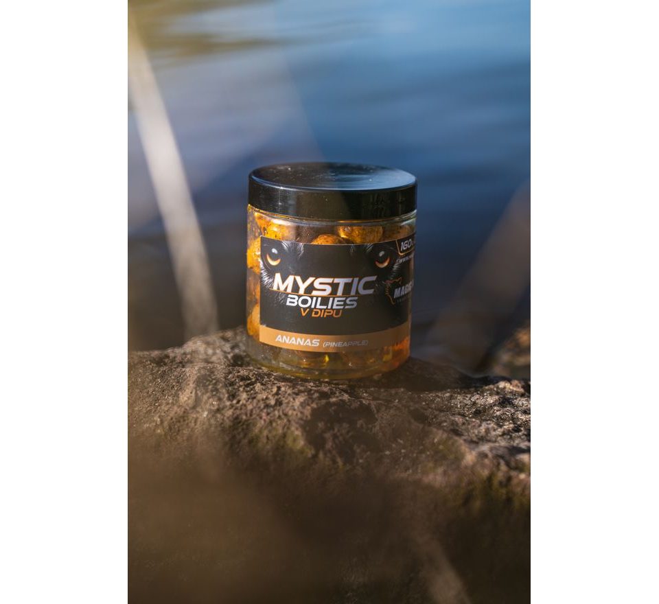 Magic Wolf Boilies v dipu Mystic 160g