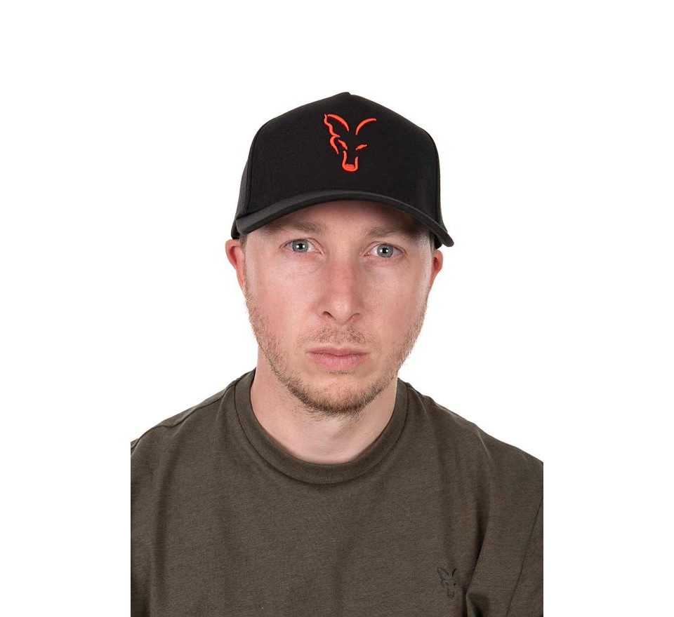 Fox Kšiltovka Collection Baseball Cap Black/Orange