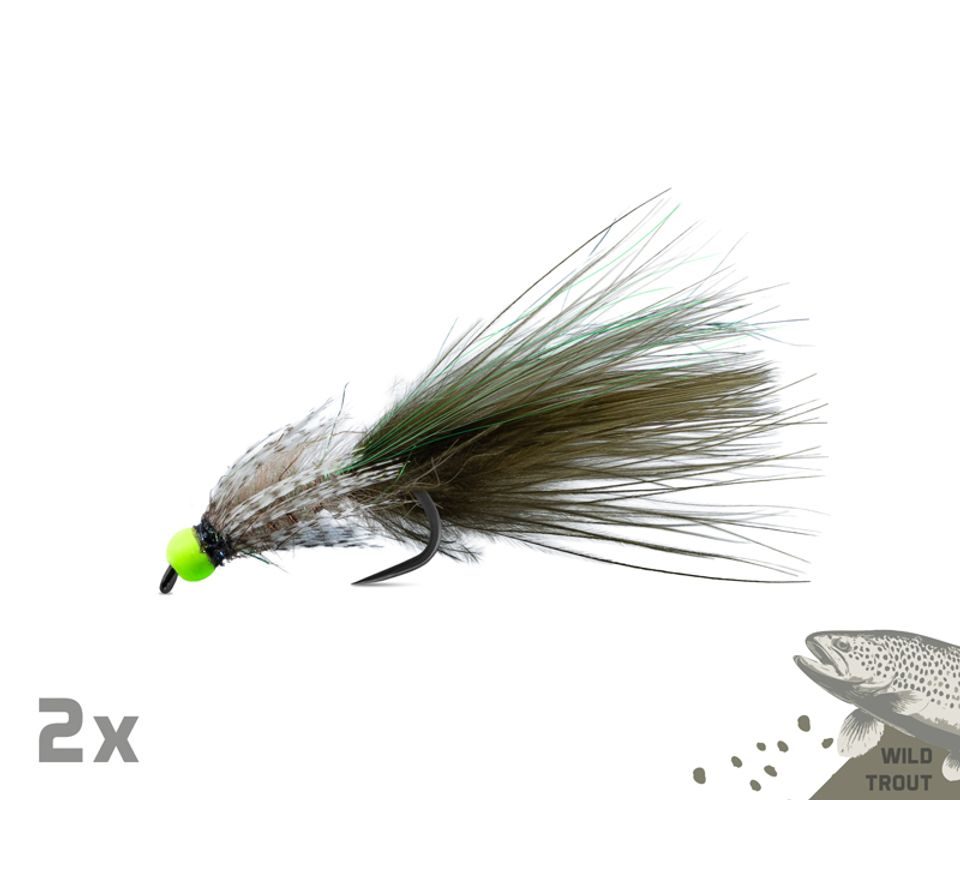 Delphin Sada umělých mušek Fly Wild trout 10ks