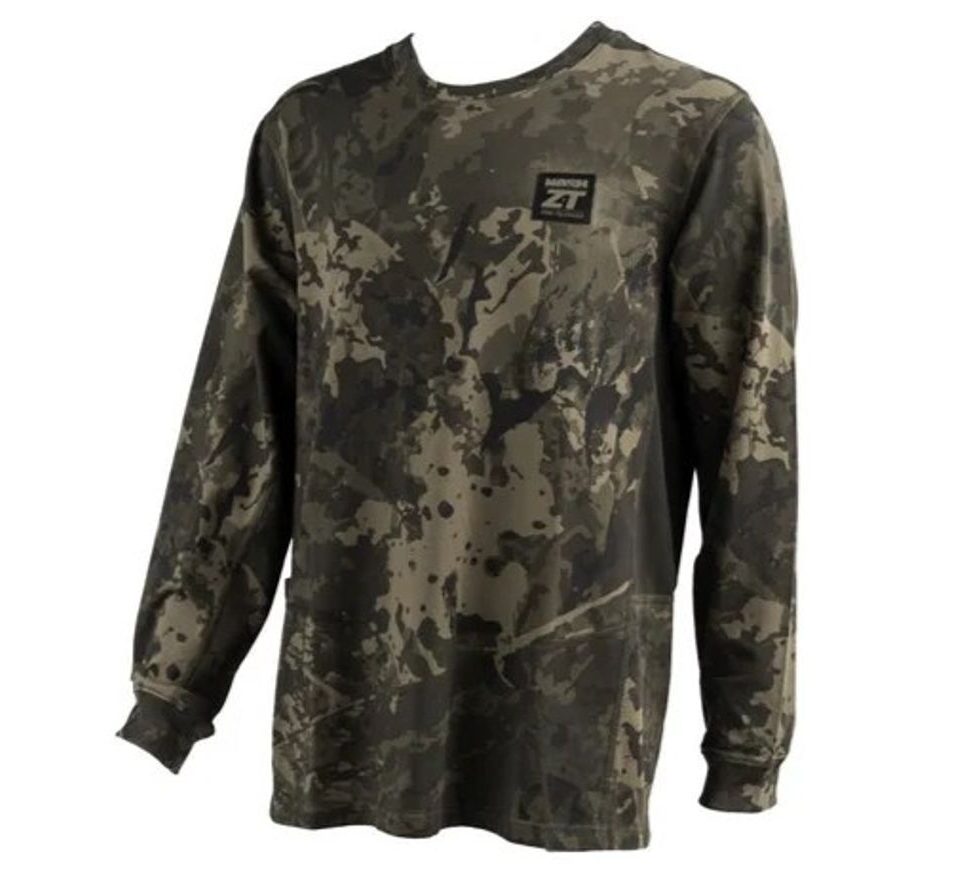 Nash Triko ZT Lite Luxe Long Sleeve T Shirt Camo