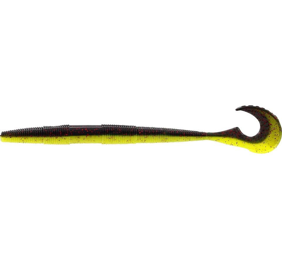 Westin Umelá plávajúca nástraha červ Swimming Worm Black/Chartreuse