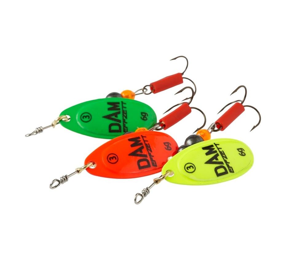 DAM Třpytka Effzett Fluo Spinner Trio