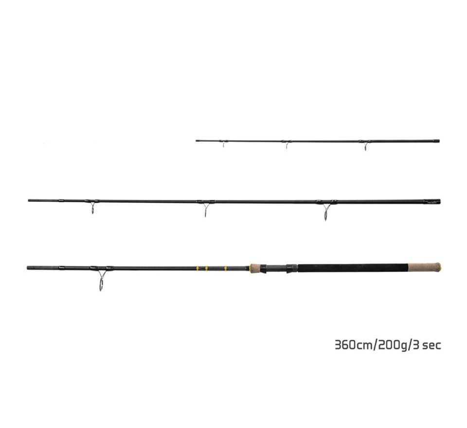 Delphin Prut River Trophy NXT + 4 špičky 360cm 200g