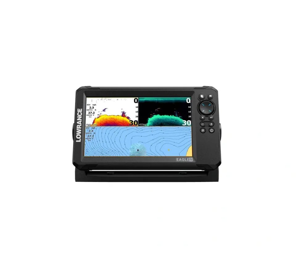 Lowrance Echolot Eagle 9 se sondou Tripleshot HD + baterie + nabíječka ZDARMA