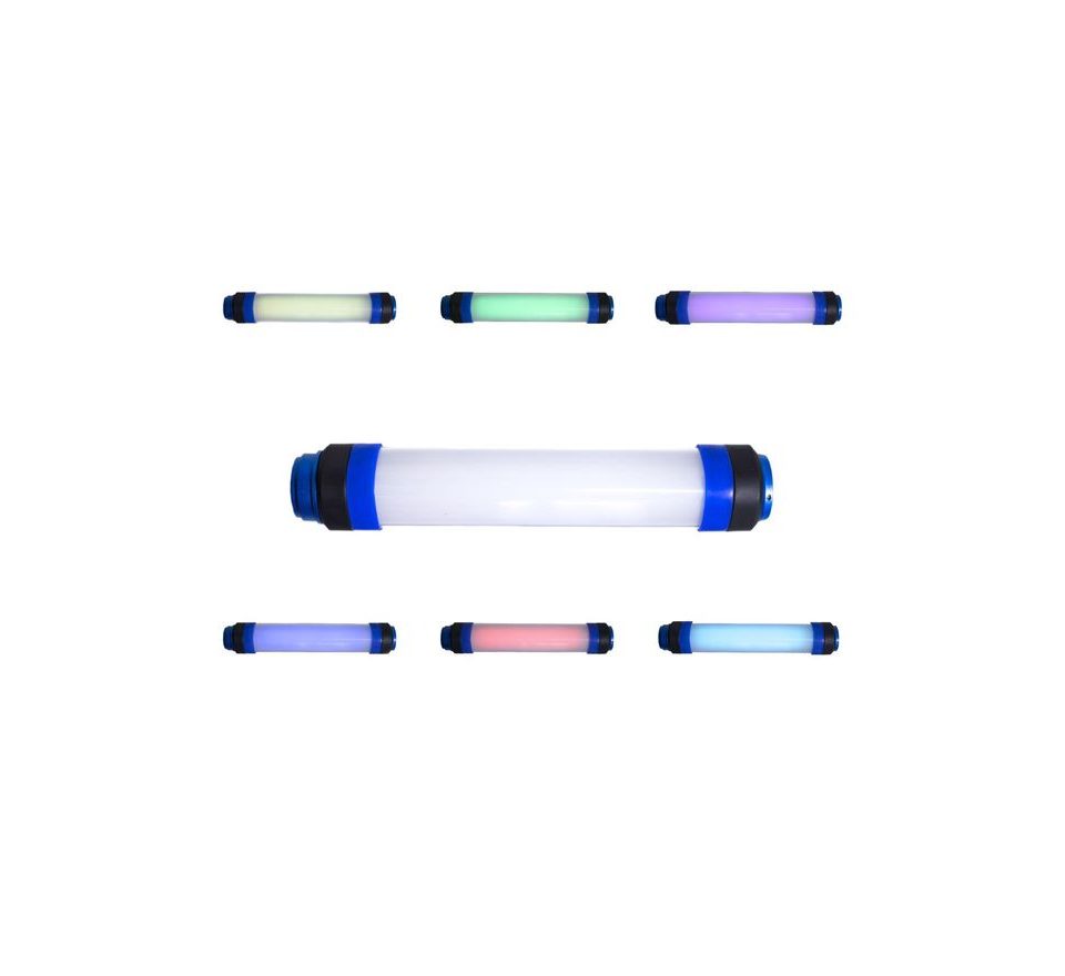 Flajzar Fishtron Lampa RGB LED s prijímačom a powerbankou WRL3