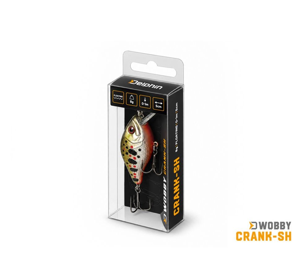 Delphin Wobler Wobby Crank-SH 5cm 8g