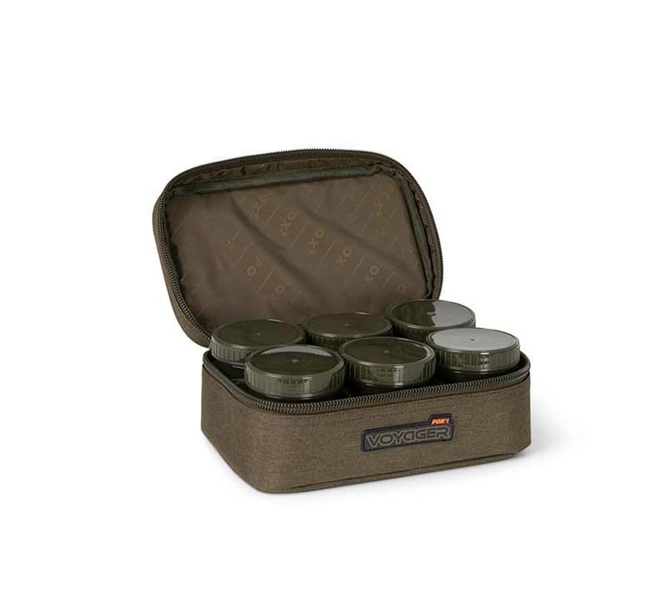 Fox Pouzdro Voyager 8 Pot Hookbait Case